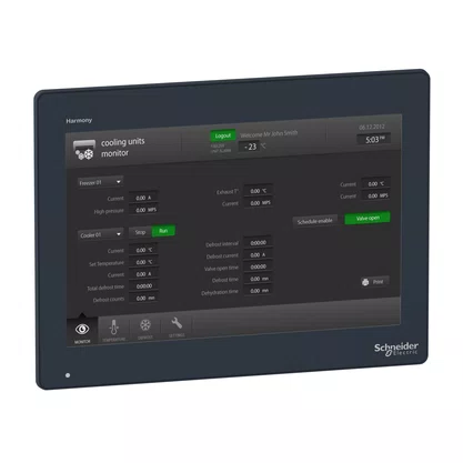 HMIDT651 - DISPLAY INTERFACE HOMEM-MAQUINA TOUCH ADVANCED DE 12 WIDESCREEN WVGA