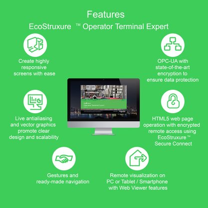 HMIEELCZLSPAZZ - LICENÇA BÁSICA BUILDTIME ECOSTRUXURE OPERATOR TERMINAL EXPERT DIGITAL