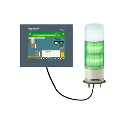 HMIGTO2300 - INTERFACE HOMEM MAQUINA COLOR COM TELA DE 5.7 E 320240 TFT