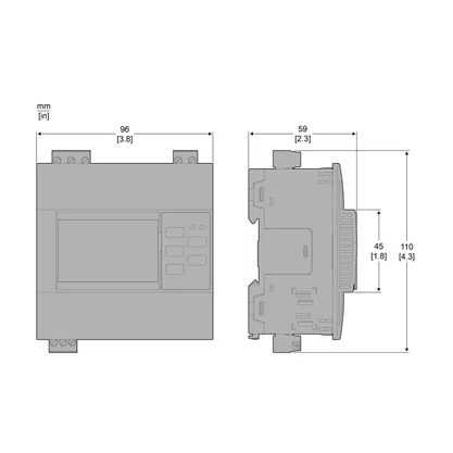 IMD-IM10 - RELE MONITOR DE ISOLACAO IM10 110 415VAC SCHNEIDER