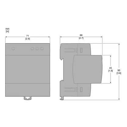 IMD-IM400-1700C - ADAPTADOR DE TENSÃO IM400C REVESTIDO SCHNEIDER