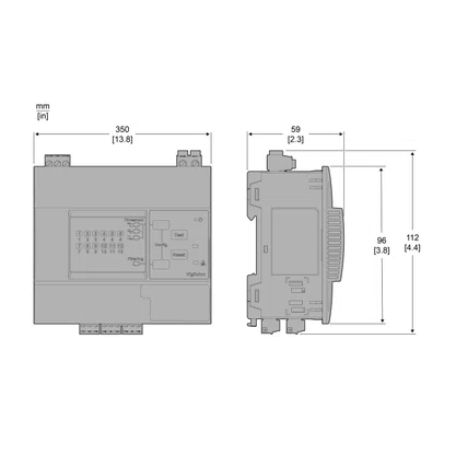 IMDIFL12 - LOCALIZADOR DE FALHAS VIGILOHM 12 CANAIS 100 440VAC CC