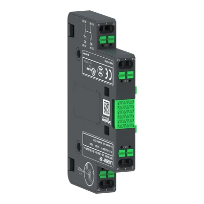 LAG8N113P - BLOCO DE CONTATO AUXILIAR TESYS GIGA 1NA  1NF MONTAGEM NA FACE LATERAL TERMINAIS PUSHIN L1 R1