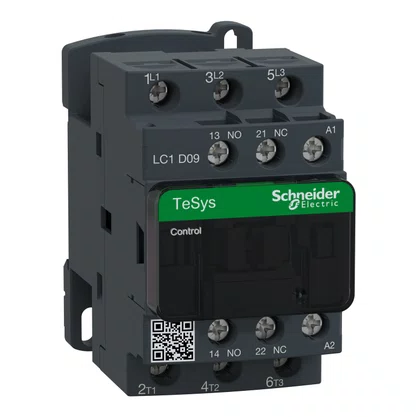 LC1D09E7 - CONTATOR TESYS DECA 3P 9A AC 3 48V CA 50 60HZ 1NA 1NF