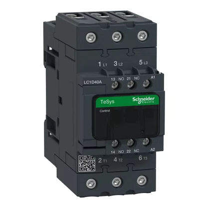LC1D40AM7 - CONTATOR TRIPOLAR TESYS D EVERLINK 40A 1