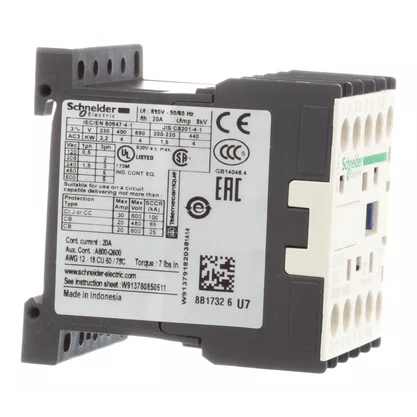 LC1K0910U7 - CONTATOR TRIPOLAR TESYS K 9A 1NA 240 VCA