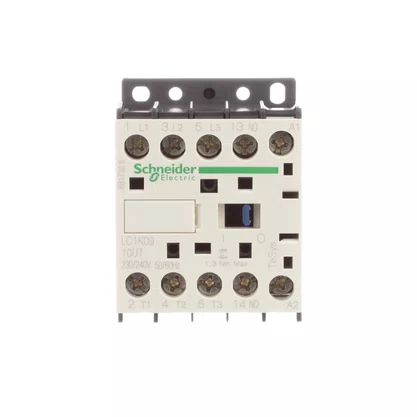 LC1K0910U7 - CONTATOR TRIPOLAR TESYS K 9A 1NA 240 VCA