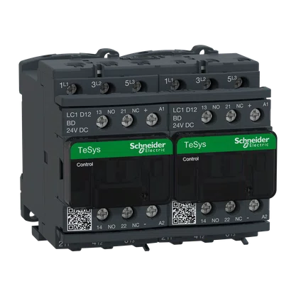 LC2D12BD - CHAVE REVERSORA TRIPOLAR 12A 1NA 1NF 24VCC