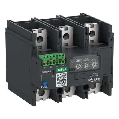LR9G500 - RELÉ DE SOBRECARGA TÉRMICO ELETRÔNICO TESYS GIGA 125  500 A CLASSE 5E  30E CONEXÃO DE CONTROLE PUSHIN