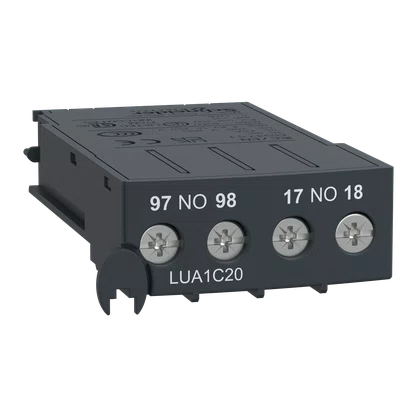 LUA1C20 - BLOCO DE CONTATO COMPATÍVEL COM A GAMA DE PRODUTOS DA LINHA TESYS U