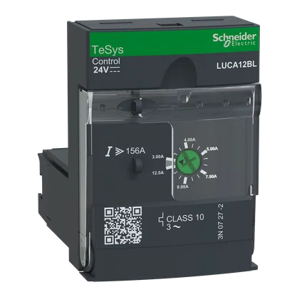 LUCA12BL - UNIDADE DE CONTROLE STANDARD TRIFASICO CLASSE 10 312A 24VCC TESYS U