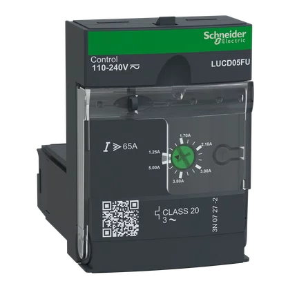 LUCD05FU - UNIDADE DE CONTROLE AVANCADA TRIFASICO CLASSE 20 1.255A 110240VCA 1