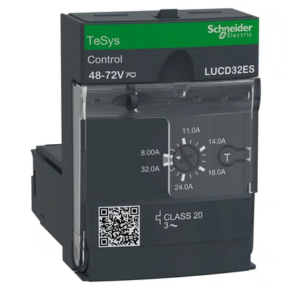 LUCD32ES - UNIDADE DE CONTROLE AVANCADA TRIFASICO CLASSE 20 8 32A 48VCA 48 72VCC SCHNEIDER