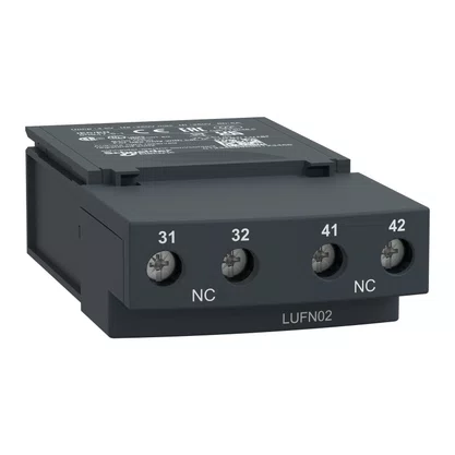 LUFN02 - CONTATO AUXILIAR ESTADO POLOS DE POTENCIA 2NF TESYS U SCHNEIDER
