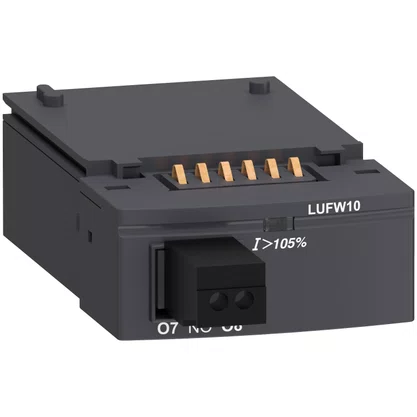 LUFW10 - MODULO SINALIZACAO DE ALARME DE SOBRECARGA 1NA TESYS U SCHNEIDER
