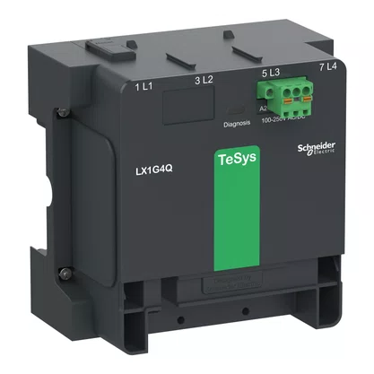 LX1G4QEHEN - MÓDULO DE CONTROLE LX1G PARA CONTATOR TESYS GIGA LC1G115 225 48…130V CA CC 4 POLOS VERSÃO PADRÃO SCHNEIDER