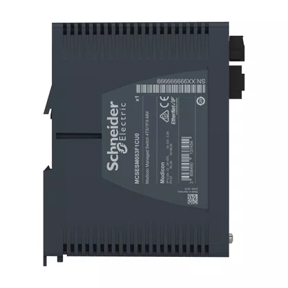 MCSESM053F1CU0 - MODICON MANAGED SWITCH 4 PORTS FOR COPPER  1 PORT FOR FIBER OPTIC MULTIMODE
