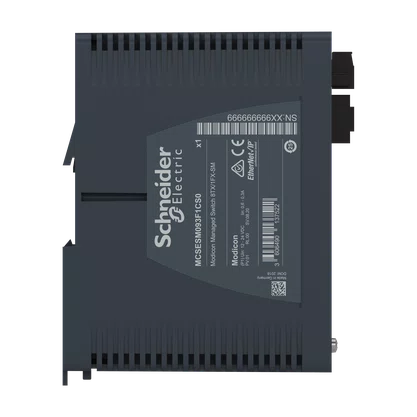 MCSESM093F1CS0 - MODICON MANAGED SWITCH 8 PORTS FOR COPPER  1 PORT FOR FIBER OPTIC SINGLEMODE