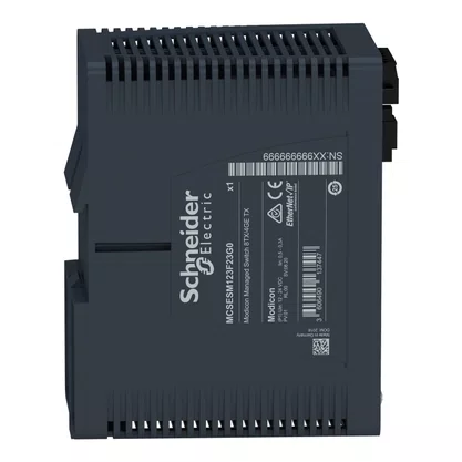 MCSESM123F23G0 - SWITCH GERENCIÁVEL PADRÃO 8 PORTAS COBRE + 4 PORTAS GIGABIT RJ45 SCHNEIDER