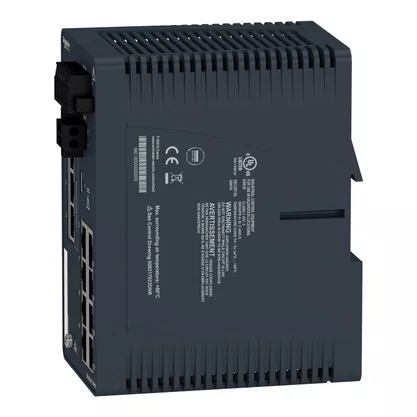 MCSESM123F23G0 - SWITCH GERENCIÁVEL PADRÃO 8 PORTAS COBRE + 4 PORTAS GIGABIT RJ45 SCHNEIDER