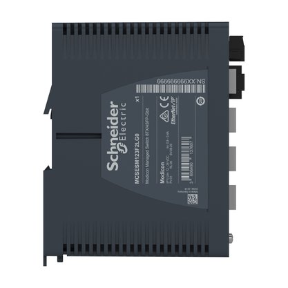 MCSESM123F2LG0 - SWITCH GERENCIAVEL MODICON 8TX/4SFP-GBIT
