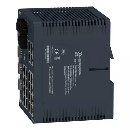 MCSESM243F4LG0 - SWITCH GERENCIÁVEL PADRÃO 20 PORTAS COBRE + 4 PORTAS GIGABIT SFP SCHNEIDER