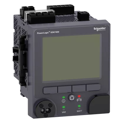 METSEION7400 - MEDIDOR POWERLOGIC ION7400 MONTAGEM EM PAINEL DISPLAY PORTA ÓTICA E 2 PULSOS