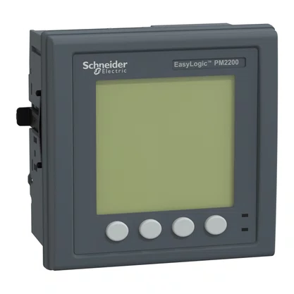 METSEPM2230 - MULTIMEDIDOR DE ENERGIA COM COMUNICACAO MODBUS RTU DISPLAY LCD MODULOS E REGISTRO SCHNEIDER
