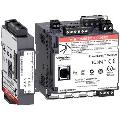 METSEPM8243 - MEDIDOR PM8000 TRILHO DIN SEM DISPLAY