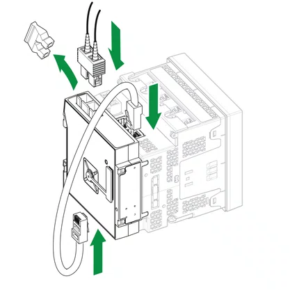 METSEPMRS4854W - POWERLOGIC PM8000 MÓDULO DE COMUNICAÇÃO MÓDULO RS 485 DE 4 FIOS SCHNEIDER