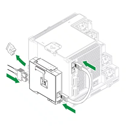 METSEPMRS4854W - POWERLOGIC PM8000 MÓDULO DE COMUNICAÇÃO MÓDULO RS 485 DE 4 FIOS SCHNEIDER