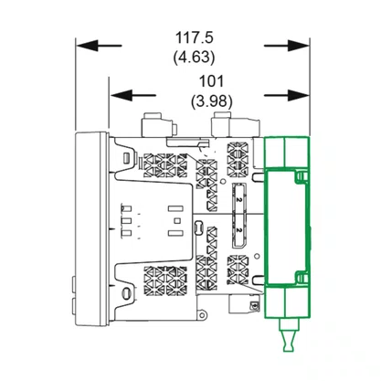 METSEPMRS4854W - POWERLOGIC PM8000 MÓDULO DE COMUNICAÇÃO MÓDULO RS 485 DE 4 FIOS SCHNEIDER
