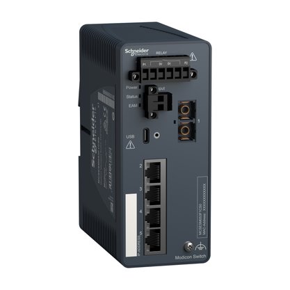 MCSESM053F1CS0 - MODICON SWITCH GERENCIAVEL 4TX 1FX SM