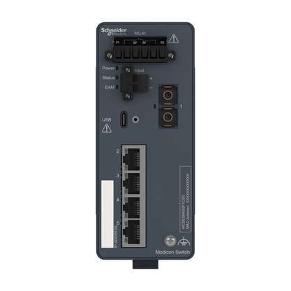 MCSESM053F1CS0 - MODICON SWITCH GERENCIAVEL 4TX 1FX SM