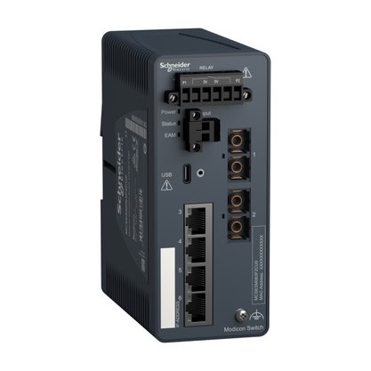 MCSESM063F2CU0 - MODICON SWITCH GERENCIAVEL 4TX 2FX MM