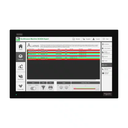 HMIFP6800WCD - MONITOR GRÁFICO INDUSTRIAL HARMONY FP6 DE 19" WIDE