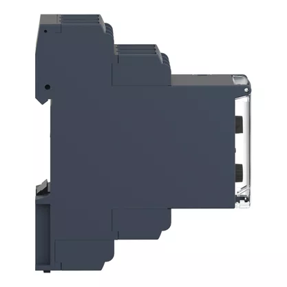 RE22R1AKMR - RELÉ TEMPORIZADOR MODULAR 8A 1NAF 0 05S 300H FUNÇÃO DUPLA ATRASO ASSIMÉTRICO NA ENERGIZAÇÃO E DESENERGIZAÇÃO 24 240VCA CC SCHNEIDER