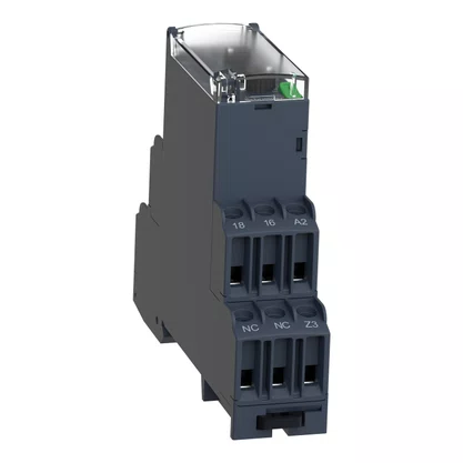 RE22R1MLMR - RELÉ TEMPORIZADOR MODULAR 8A 1NAF 0 05S 300H MULTIFUNÇÃO PULSOS ASSIMÉTRICOS 24 240VCA CC SCHNEIDER