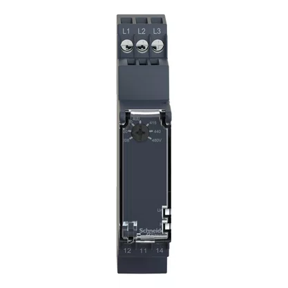 RM17TT00 - RELÉ DE CONTROLE E MEDIÇÃO DE REDES TRIFÁSICAS FUNÇÃO DUPLA 1NAF 5A 208  480VCA
