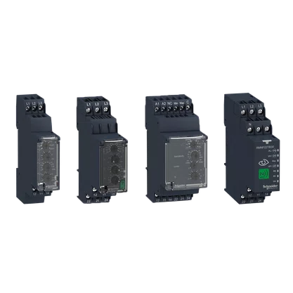 RM22TU23 - RELÉ DE CONTROLE E MEDIÇÃO DE REDES TRIFÁSICAS MULTIFUNÇÃO 2NAF 8A 380  480VCA