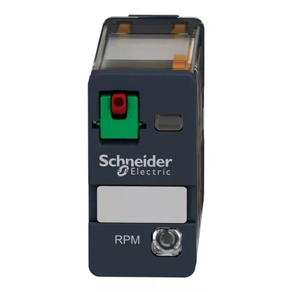 RPM12BD - RELÉ DE POTÊNCIA 15A 1NAF BOTÃO DE TESTE LED 24VCC