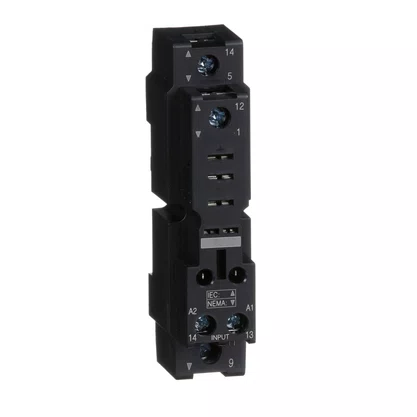RPZF1 - BASE PARA RELÉ RPM1 CONTATOS MISTOS CONEXÃO POR PARAFUSO