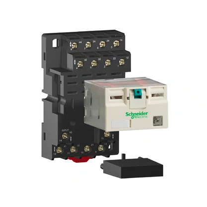 RPZF4 - BASE PARA RELÉ RPM4 CONTATOS MISTOS CONEXÃO POR PARAFUSO