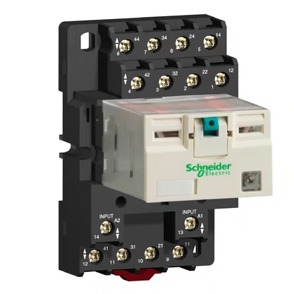 RPZF4 - BASE PARA RELÉ RPM4 CONTATOS MISTOS CONEXÃO POR PARAFUSO
