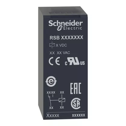 RSB2A080M7 - RELE INTERFACE 2C/O 8A 220VCA