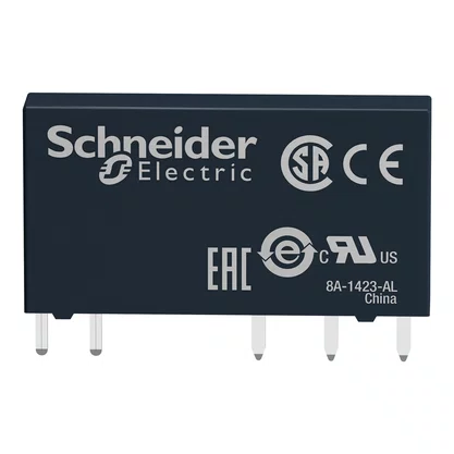 RSL1AB4JD - RELÉ DE INTERFACE SLIM 6A 1NAF PINOS TIPO PCB 12VCC