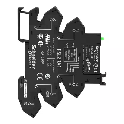 RSL1PRBU - RELE DE INTERFACE SLIM 6A 1NAF BASE MOLA 24VCA VCC
