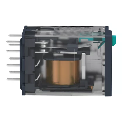 RXM2AB1BD - RELÉ DE INTERFACE 12A 2NAF BOTÃO DE TESTE 24VCC