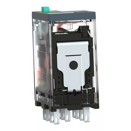 RXM3AB2BD - RELÉ DE INTERFACE 10A 3NAF BOTÃO DE TESTE LED 24VCC