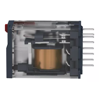 RXM4AB1B7 - RELÉ DE INTERFACE 6A 4NAF BOTÃO DE TESTE 24VCA